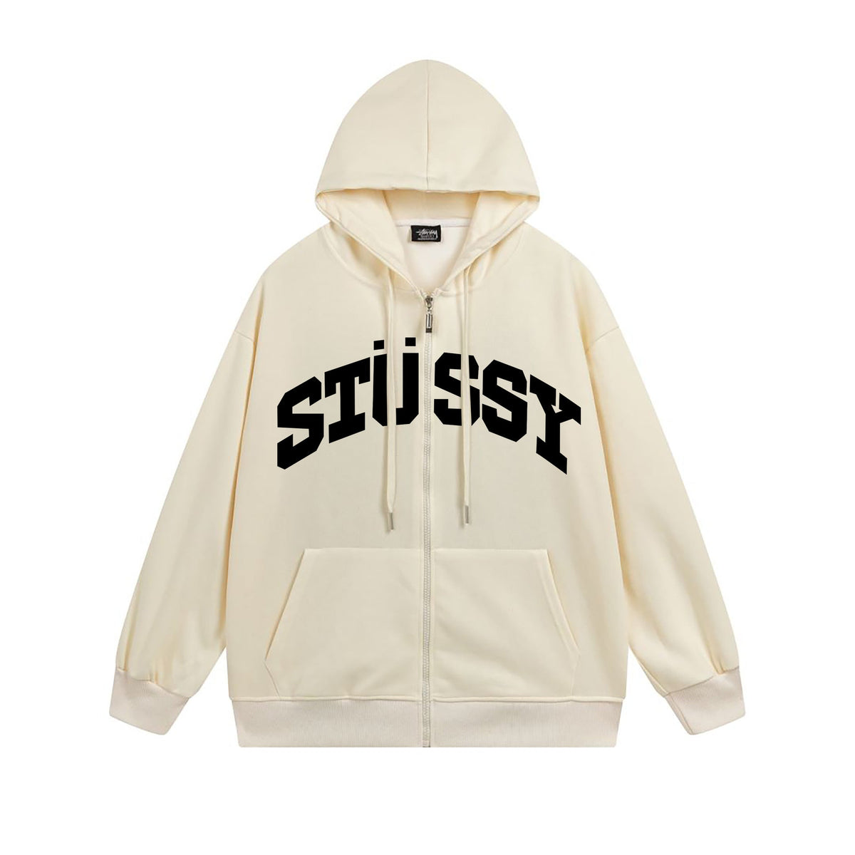 Stussy Hoodie Zip Cardigan Hooded Sweater