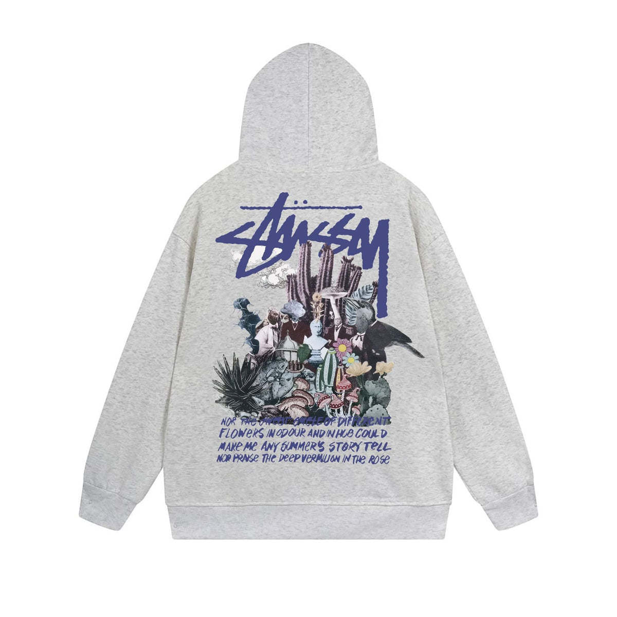Stussy Hoodie Zip Cardigan Hooded Sweater