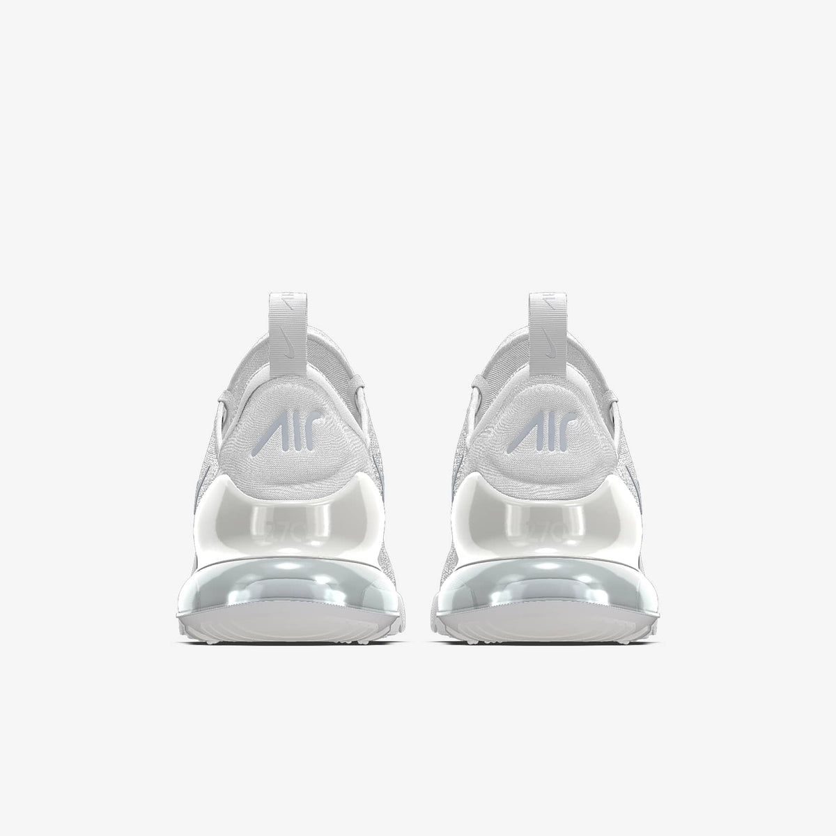 Nike Air Max 270 By You ¨C Off-White/Silver Custom Sneaker