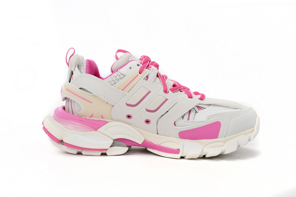 Balenciaga men's shoes Track Sneaker balenciaga runners Off-white pink