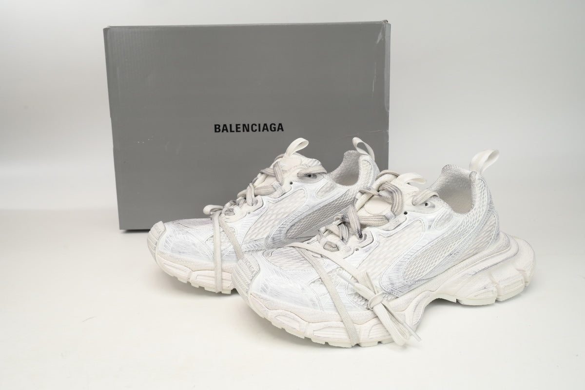 Balenciaga 3XL men's shoes Track Sneaker ¨C Low-Top Chunky Sole balenciaga runners  White