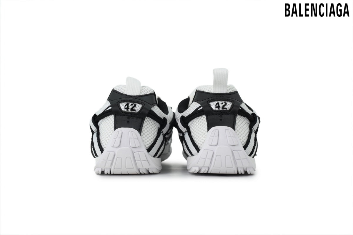 Balenciaga Drive men's shoes  women sneakers ¨C White & Black