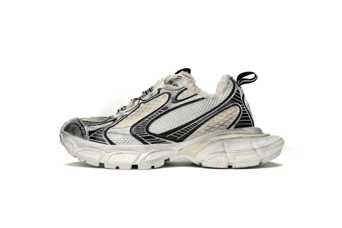 Balenciaga 3XL men's shoes Track Sneaker ¨C Low-Top Chunky Sole balenciaga runners Golden Champagne