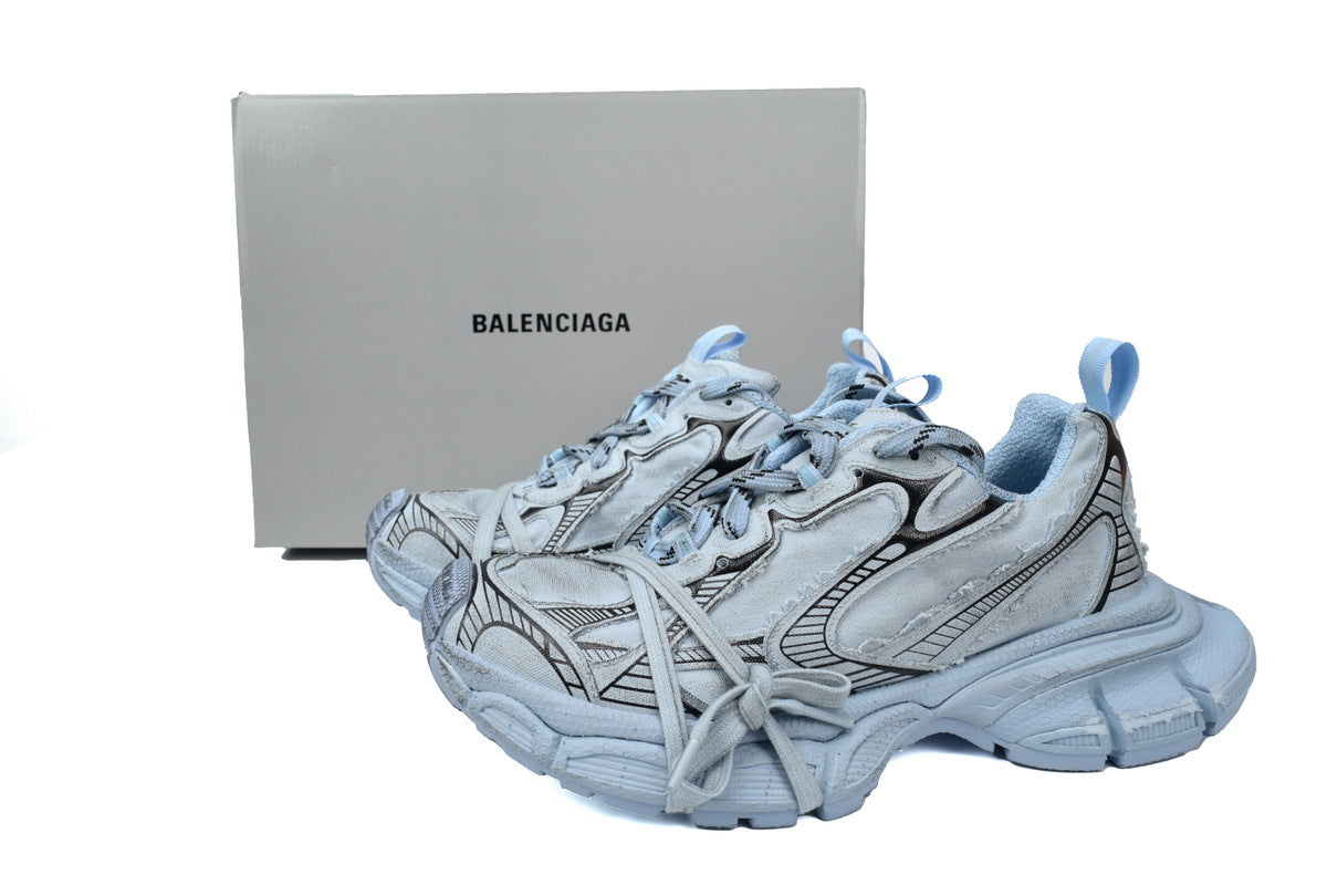 Balenciaga 3XL men's shoes Track Sneaker ¨C Low-Top Chunky Sole balenciaga runners