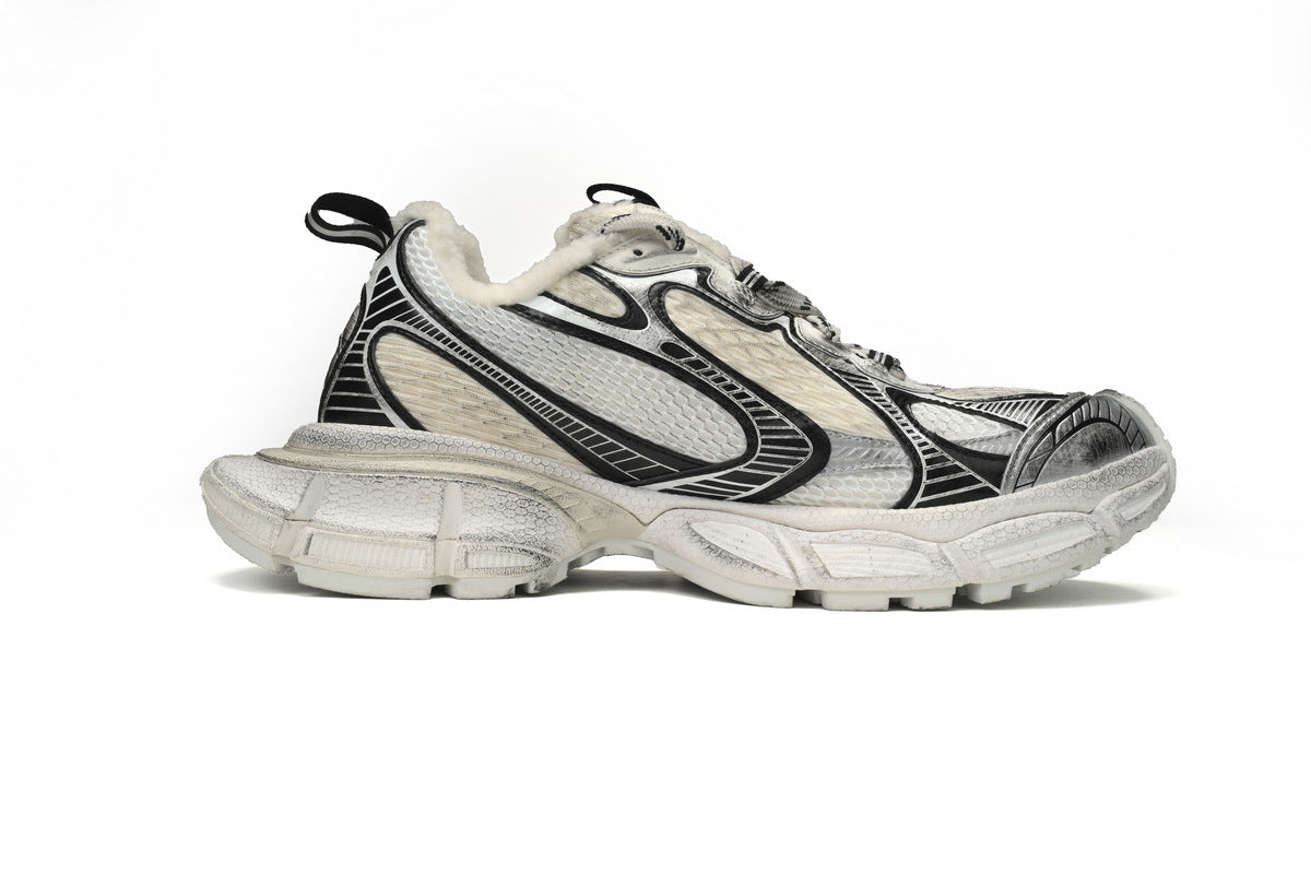 Balenciaga 3XL men's shoes Track Sneaker ¨C Low-Top Chunky Sole balenciaga runners Golden Champagne
